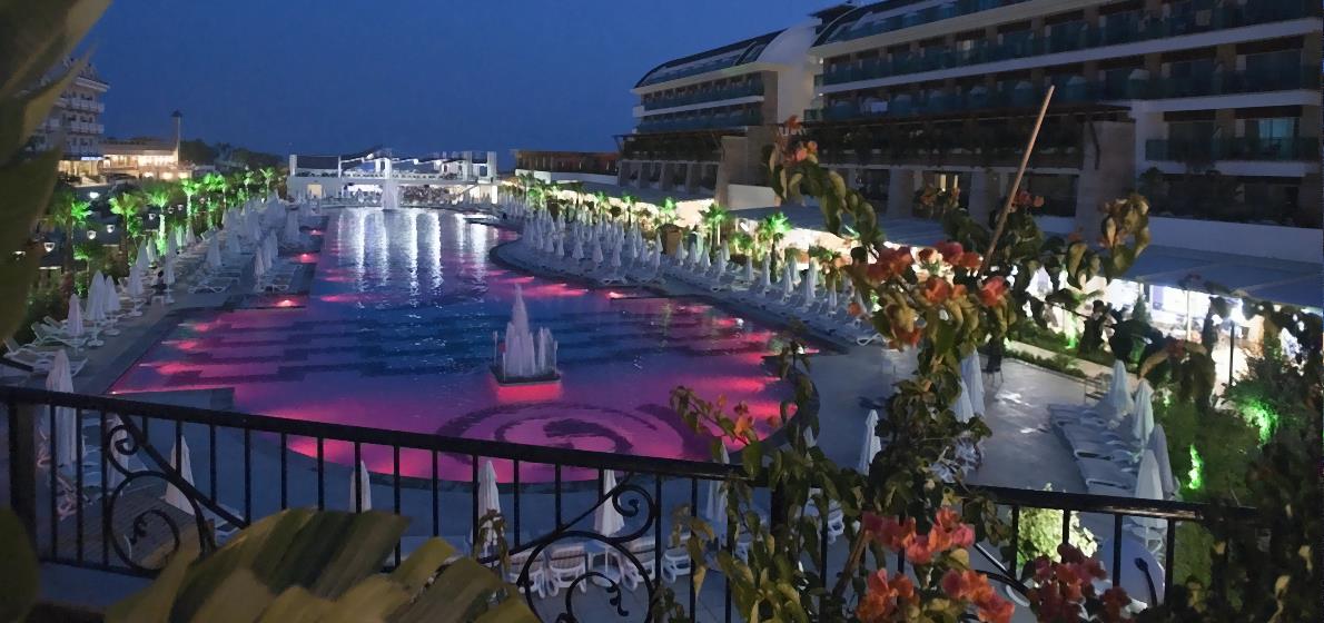 5 Sterne familienfreundliches Hotel in Belek mit Rutschen und Aquapark